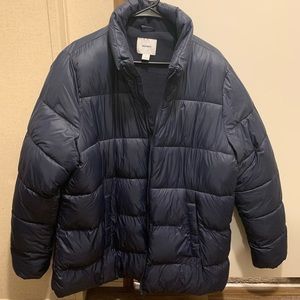 Old navy winter coat. Never worn.